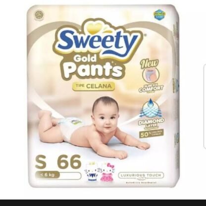 Sweety Fit Pants Gold S 66