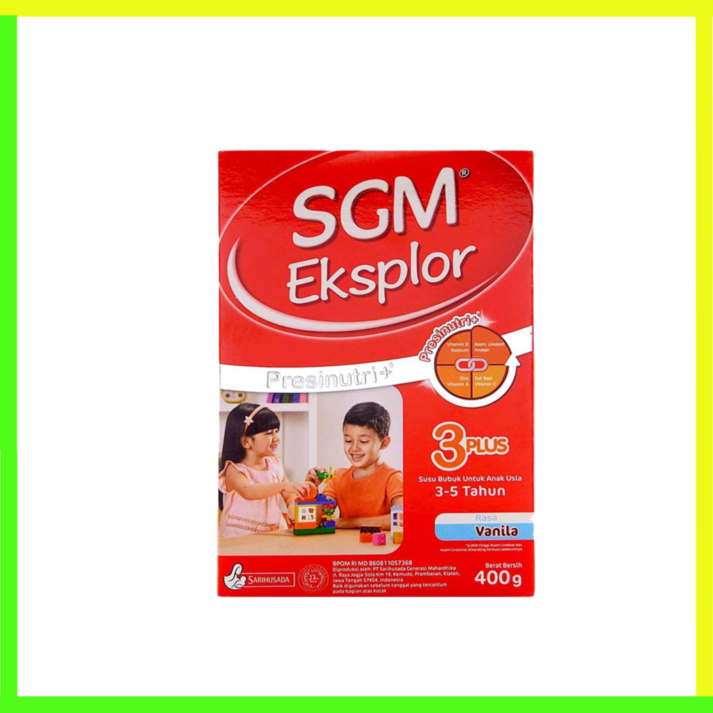 SGM Eksplor 3+ Vanila 400gr - Heron Baby Shop