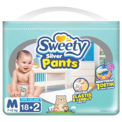 Sweety Silver Fit Pants M 18