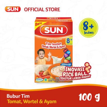 Bubur Sun Tim Tomat Wortel dan Ayam 100gr