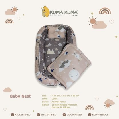 Kuma-kuma Baby nest Kasur+Selimut+Bantal 6335K