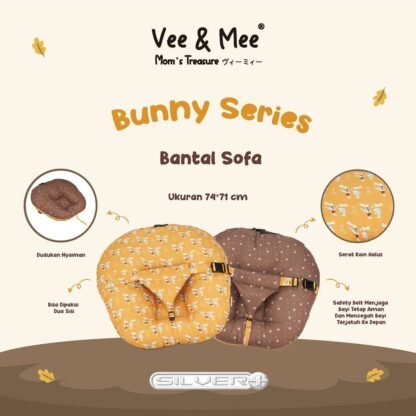 Vee And Mee Bantal Sofa Bayi Bunny Series VMS1020