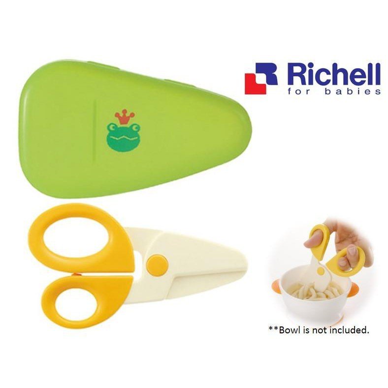 Richell Scissors For Baby Food R-98542/419700 – Heron Baby Shop