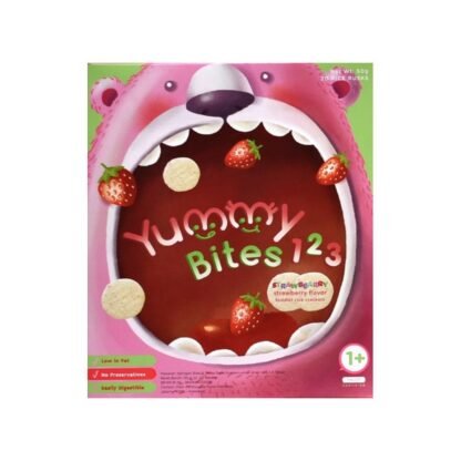 Yummy Bites Biskuit Rusks 12+ rasa Strawberry