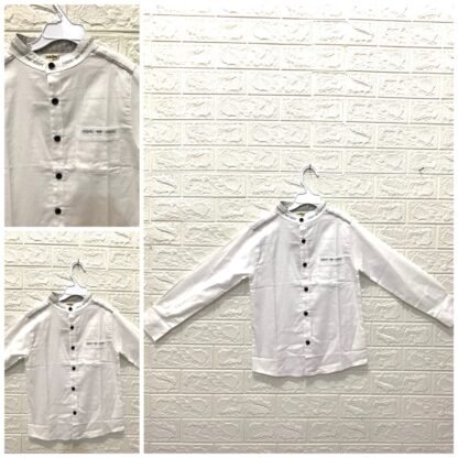 Uson Kemeja Cowo Panjang Putih 1K4157DE UK.140-210