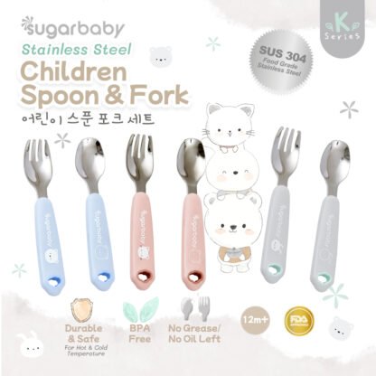 Sugar Baby Childreb Spoon & Fork