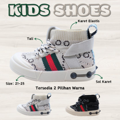 Carterlove Sepatu Anak Kets Tali Gudgi UK.21-25