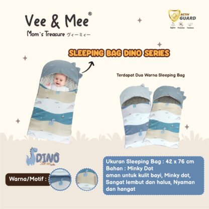 Vee & Mee Sleeping Bag Dino Series