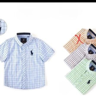 Kemeja Cowo Pendek UK.3Y-7Y