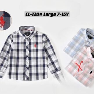 Kemeja Cowo Panjang UK.3Y-7Y