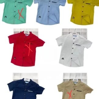 Kemeja Cowok Pendek UK. 3Y-7Y