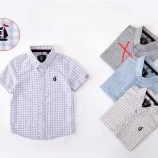 Kemeja Cowo Pendek UK.7-15Y