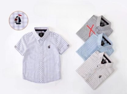 Kemeja Cowo Pendek UK.7-15Y