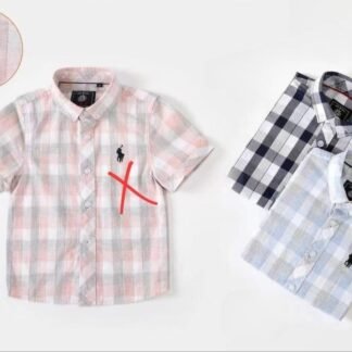 Kemeja Cowo Pendek UK.3-7Y