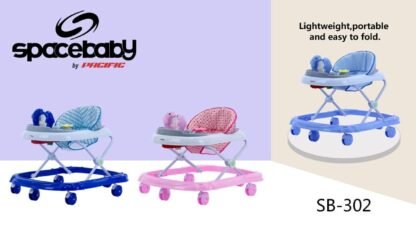 Baby Walker Spacebaby by Pacific SB302 6-12 Bulan Dolphin