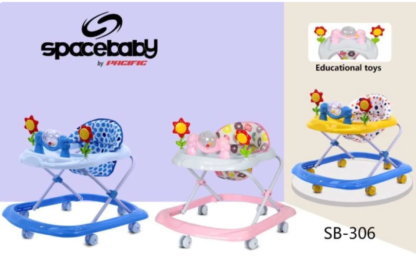 SPACE BABY Baby Walker motif Alat Bantu Belajar Jalan Bayi - sb306