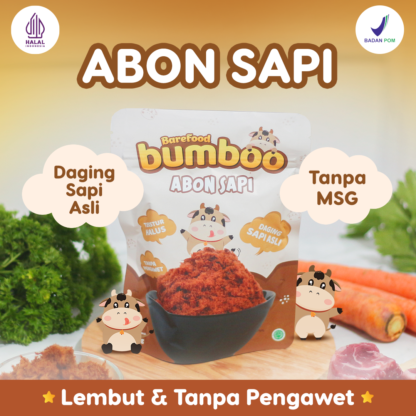 Barefood Bumboo Abon Sapi 100 Grm